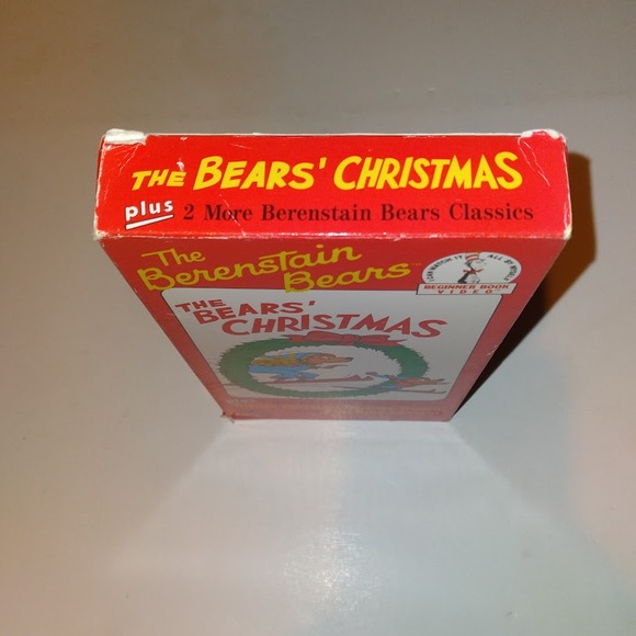 BERENSTAIN BEARS THE BEARS CHRISTMAS (VHS, 1990)TESTED-RARE VINTAGE - Picture 4 of 4